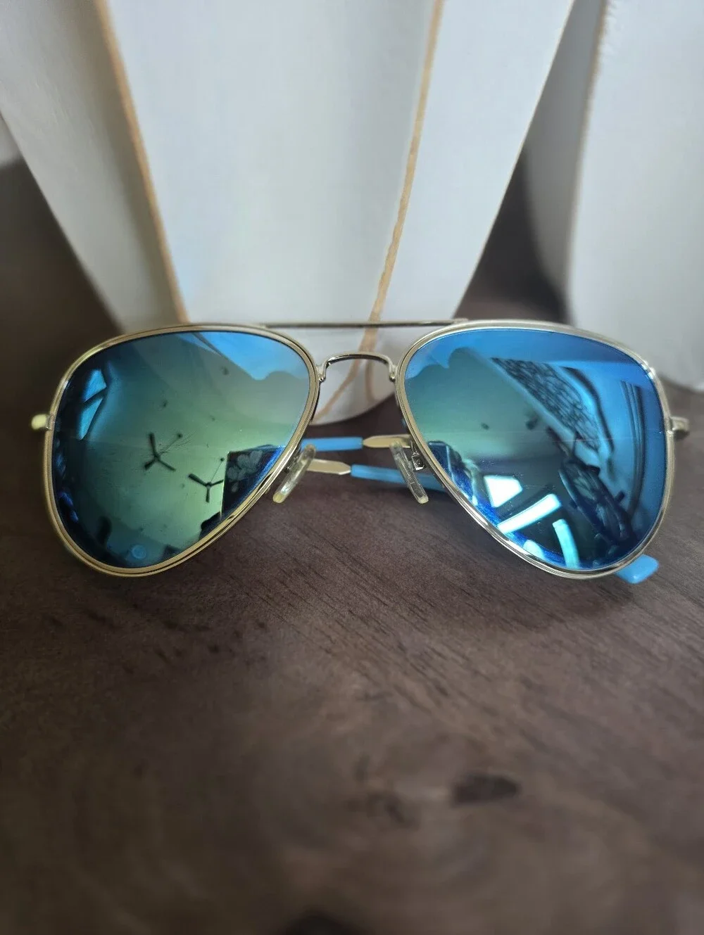 Blenders Blue Angel Polarized Aviator Sunglasses